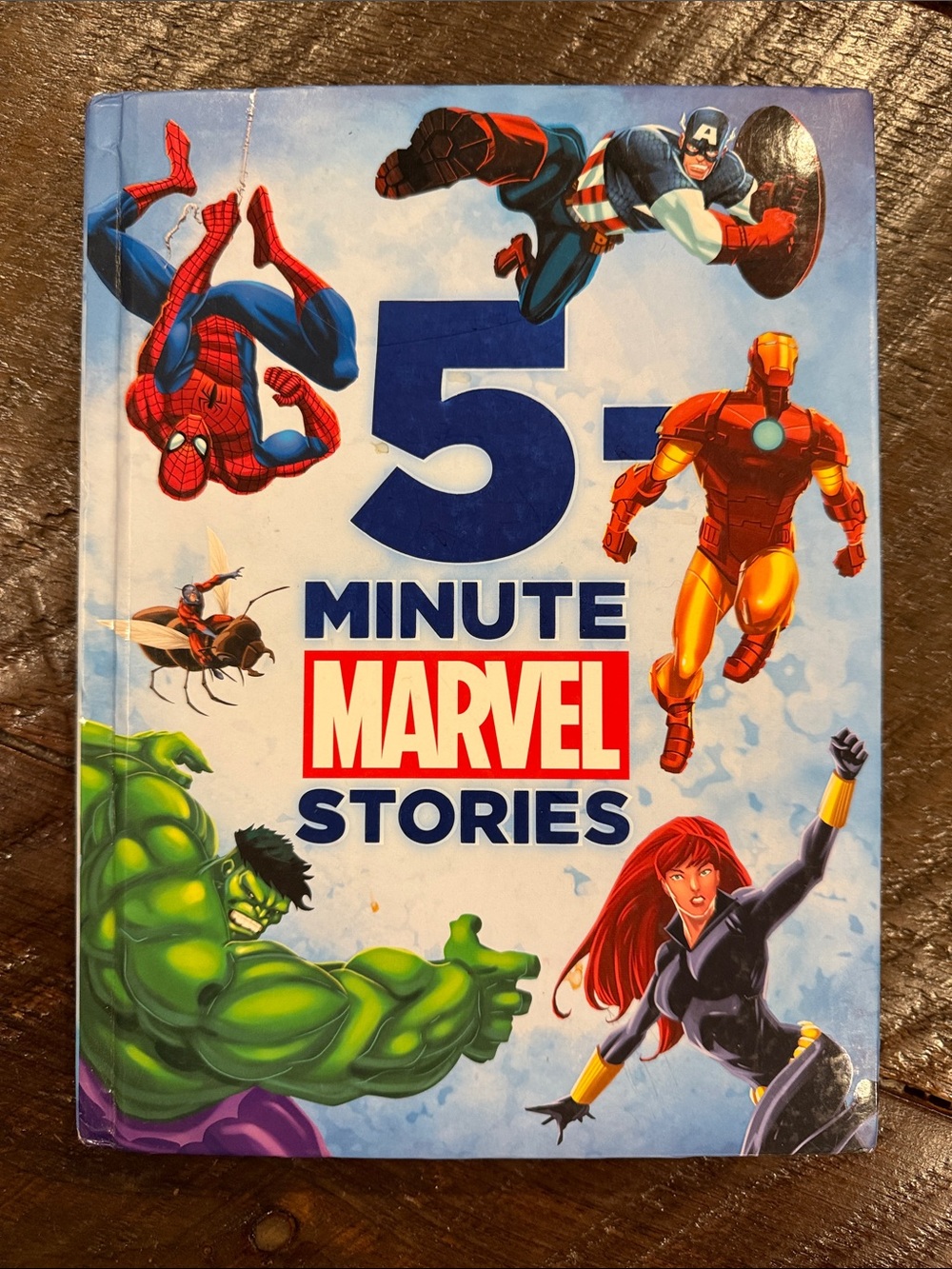 Marvel 5 Minute Stories Book - Blue, Red, Green, Gold